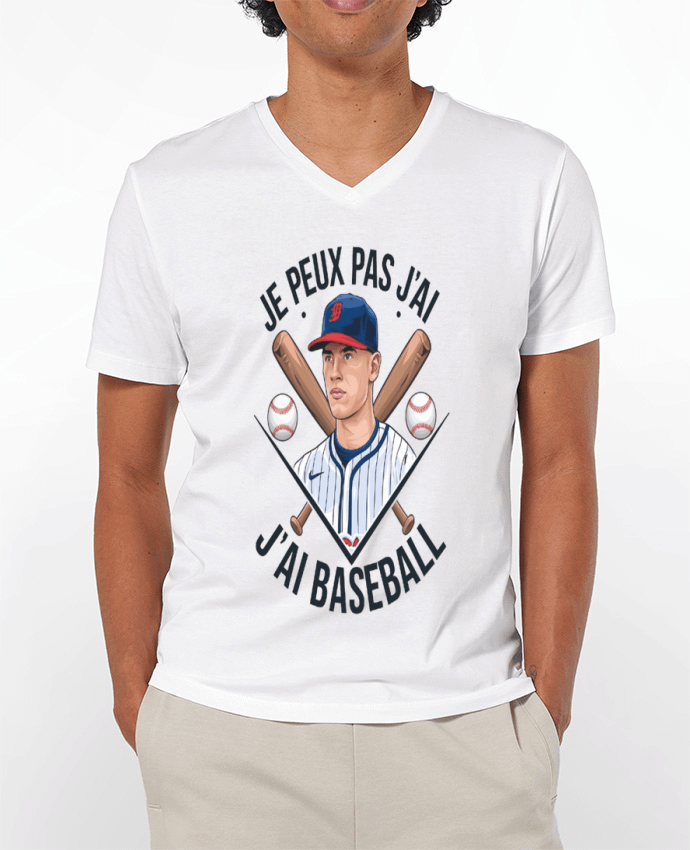 T-shirt homme je peux pas j'ai baseball par bwilfy
