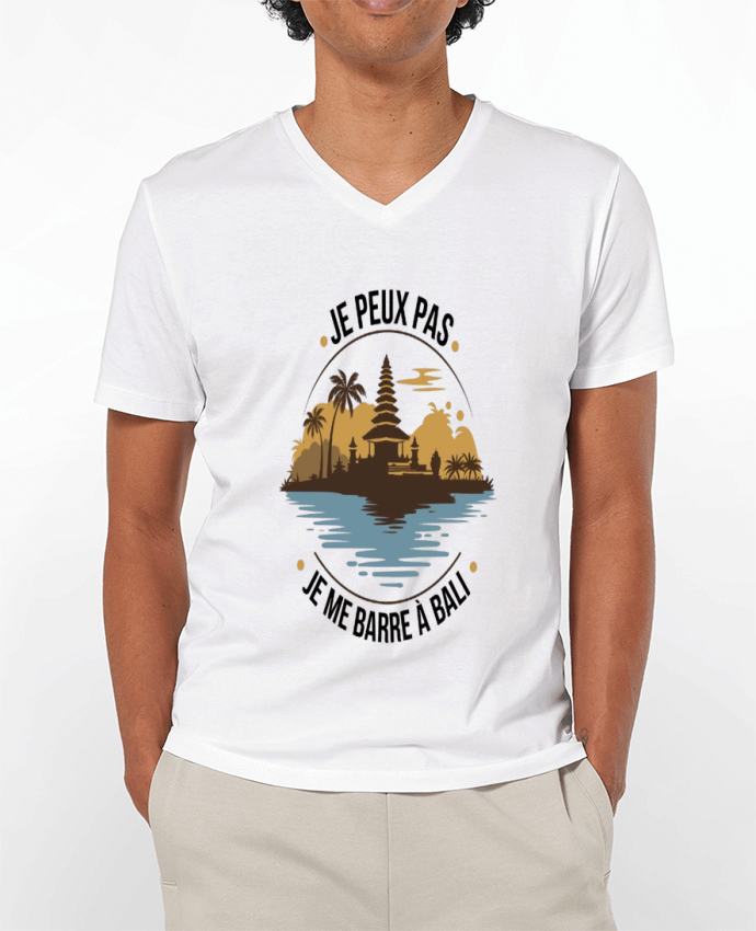 T-shirt homme je peux pas je me barre à Bali par bwilfy