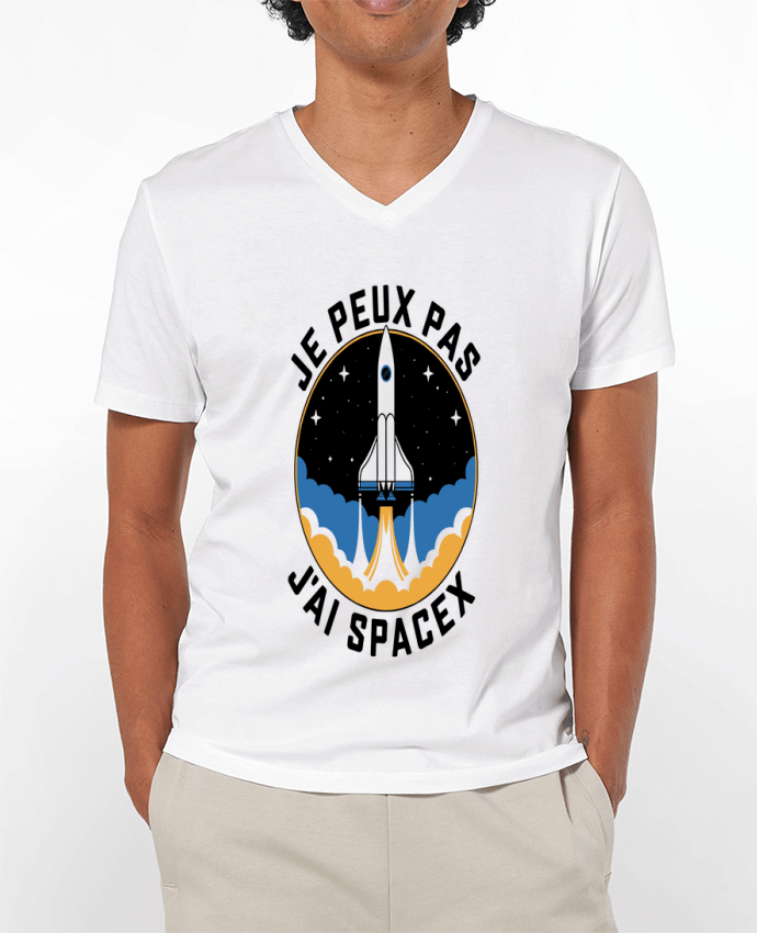 T-shirt homme je peux pas j'ai spacex par bwilfy
