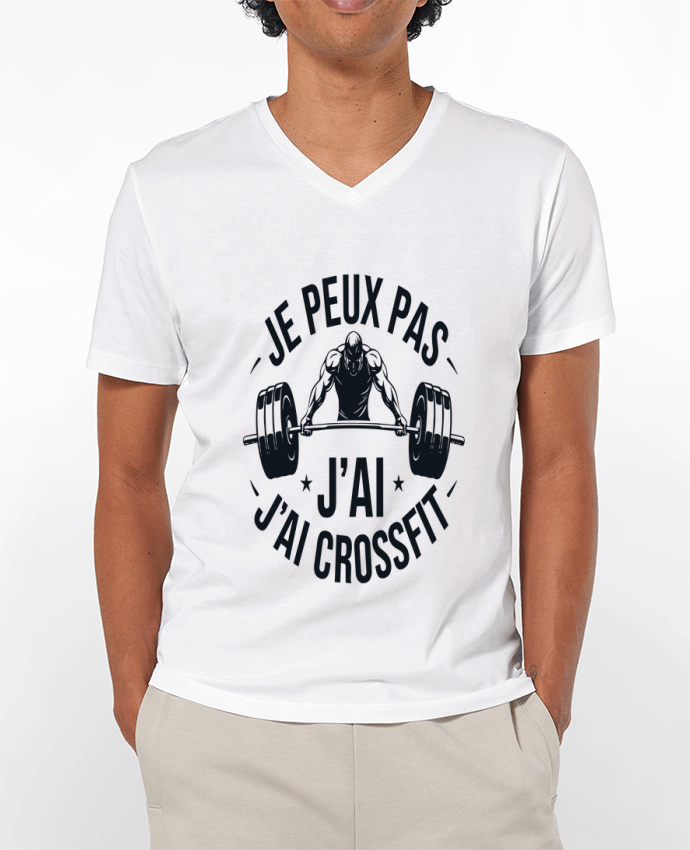 T-shirt homme je peux pas j'ai crossfit par bwilfy