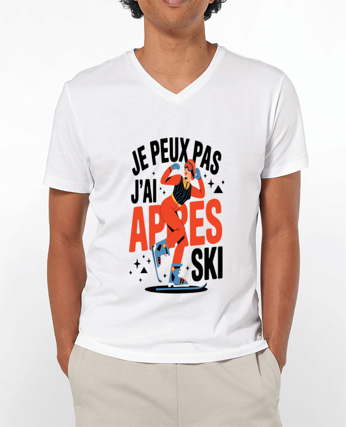 T-shirt homme je peux pas j'ai après ski par bwilfy