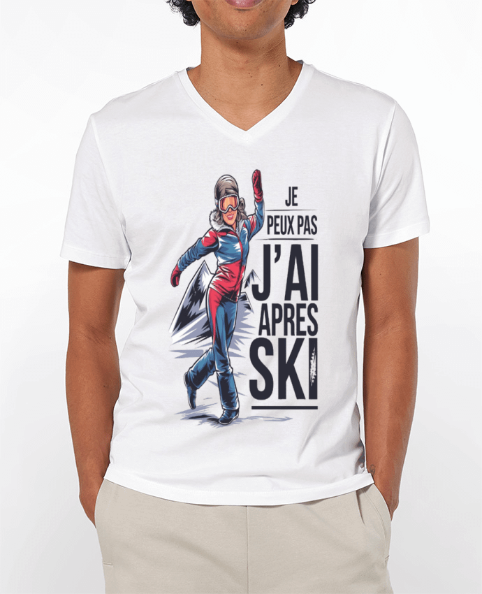 T-shirt homme je peux pas j'ai après ski par bwilfy
