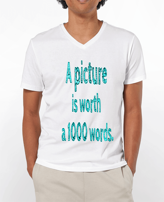 T-shirt homme A picture is worth a thousand words par Excalibur