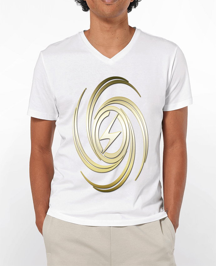 T-shirt homme fire gold par @nonym@