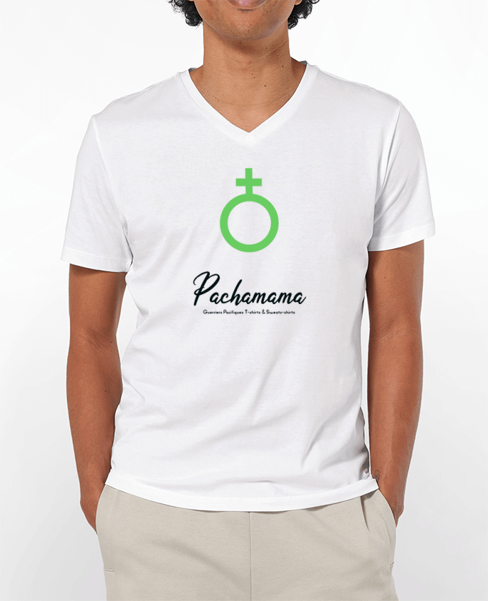 T-shirt homme Gaïa > Pachamama par Guerriers Pacifiques
