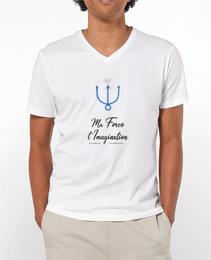 T-shirt homme Neptune >l'Imagination par Guerriers Pacifiques