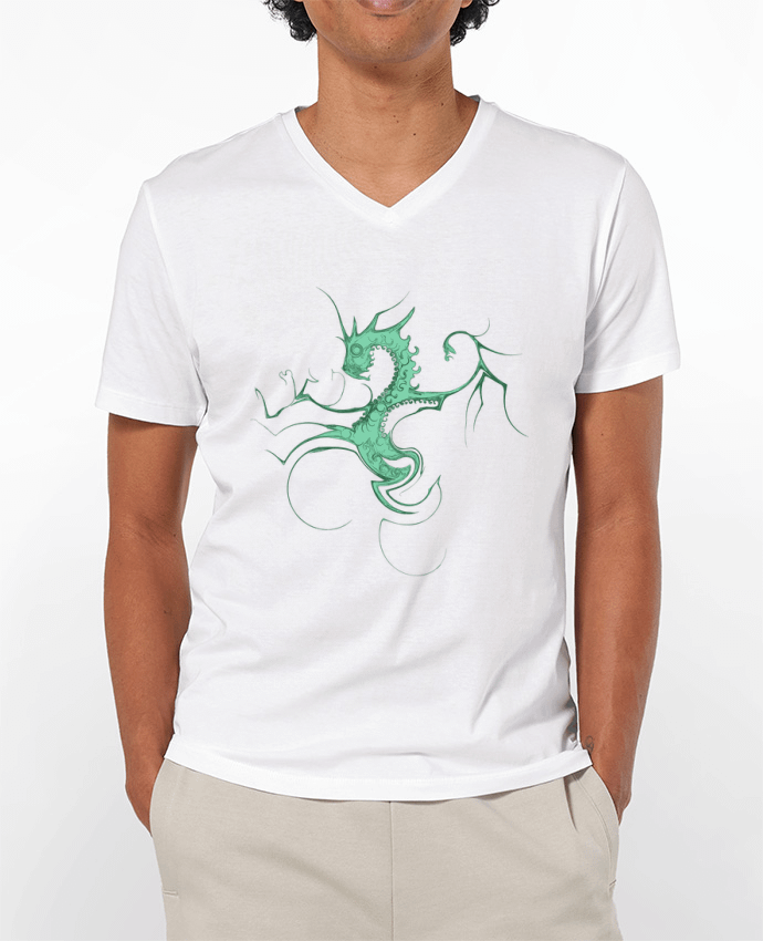 T-shirt homme DRAGON par Santiaguen