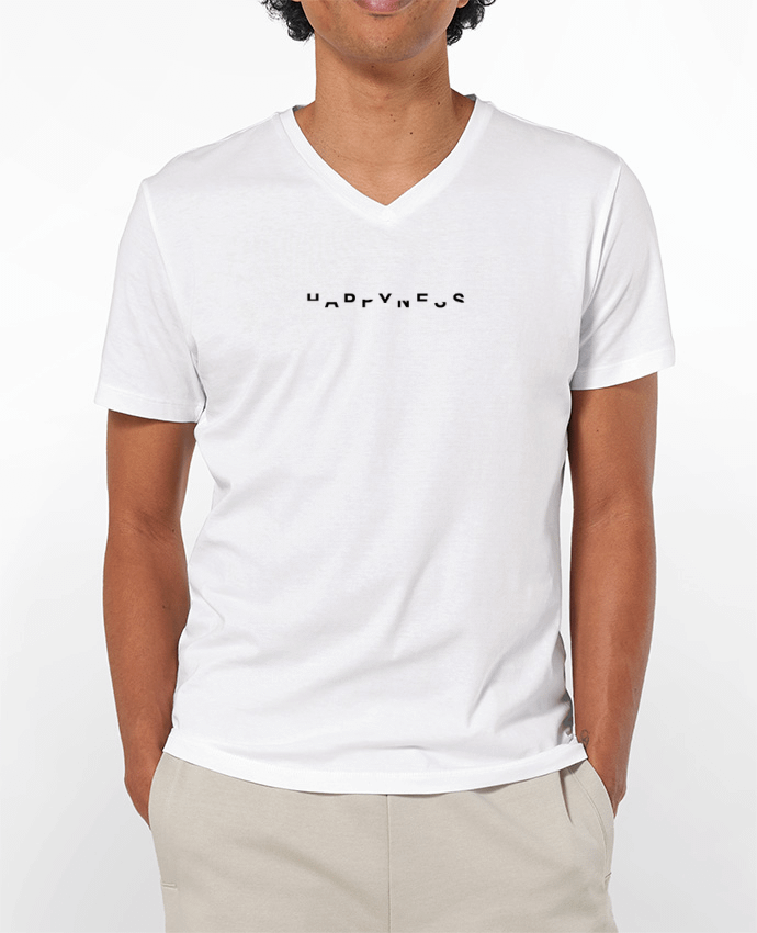 T-shirt homme Happyness par Miniandmaliste