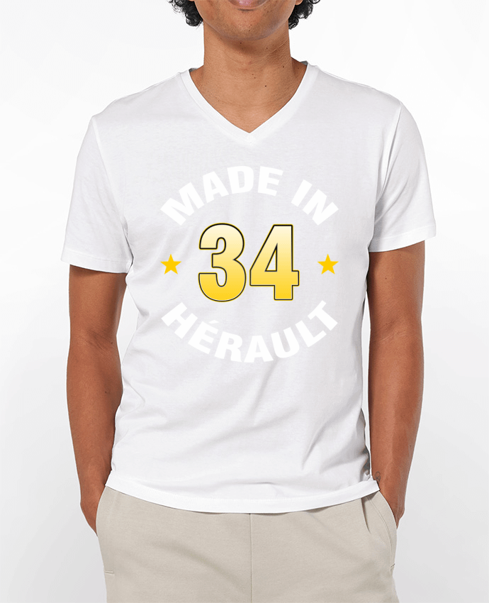 T-shirt homme Hérault par Logorigolo