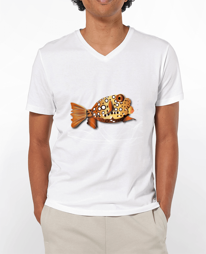 T-shirt homme poisson coffret par Fridaé
