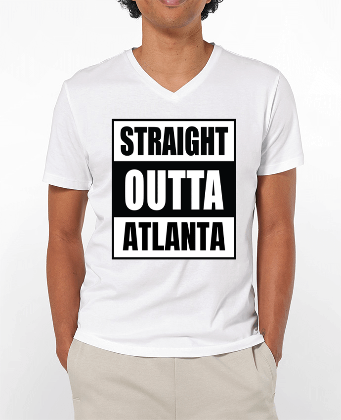 T-shirt homme Straight outta Atlanta par Cheerocki