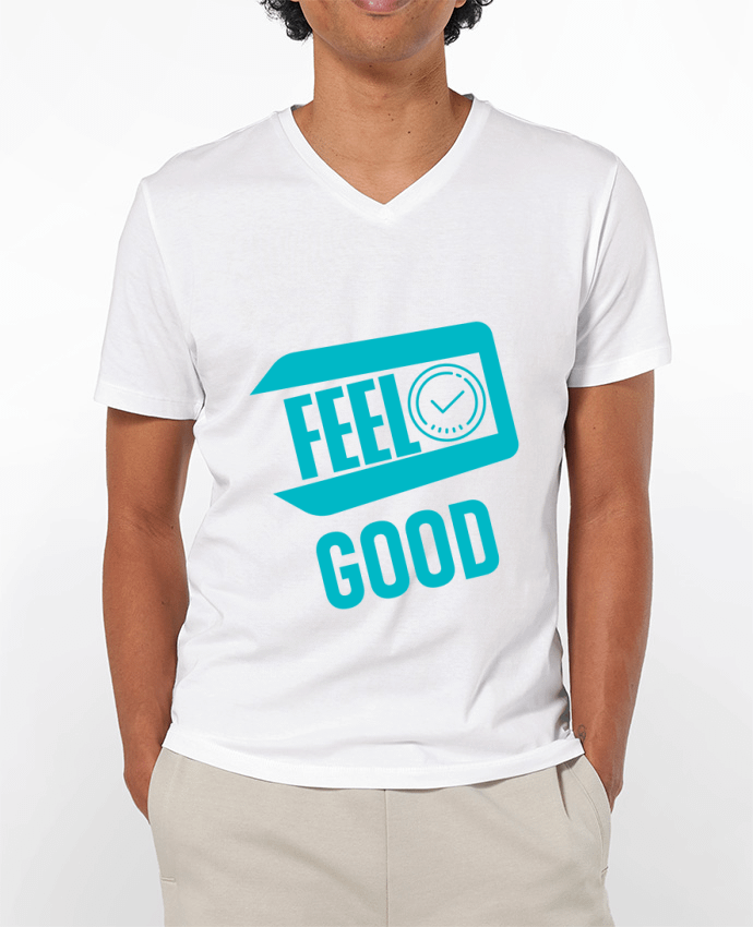 T-shirt homme Feel good - Idée cadeau par IPUAL - La Boutique