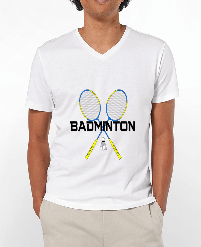 T-shirt homme Badminton par Fridaé