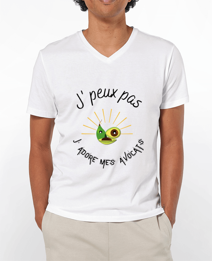 T-shirt homme Je peux pas, avocats, j' adore mes avocats. par Fridaé