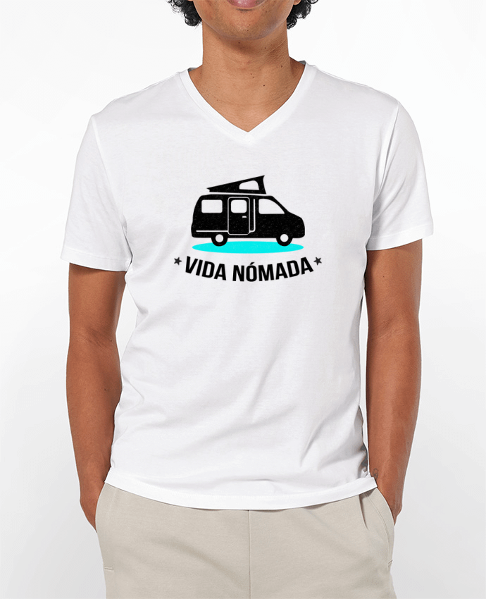T-shirt homme Vida Nómada Vanlife par berth99