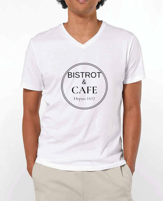 T-shirt homme Bistrot & Café par Frenchydesign