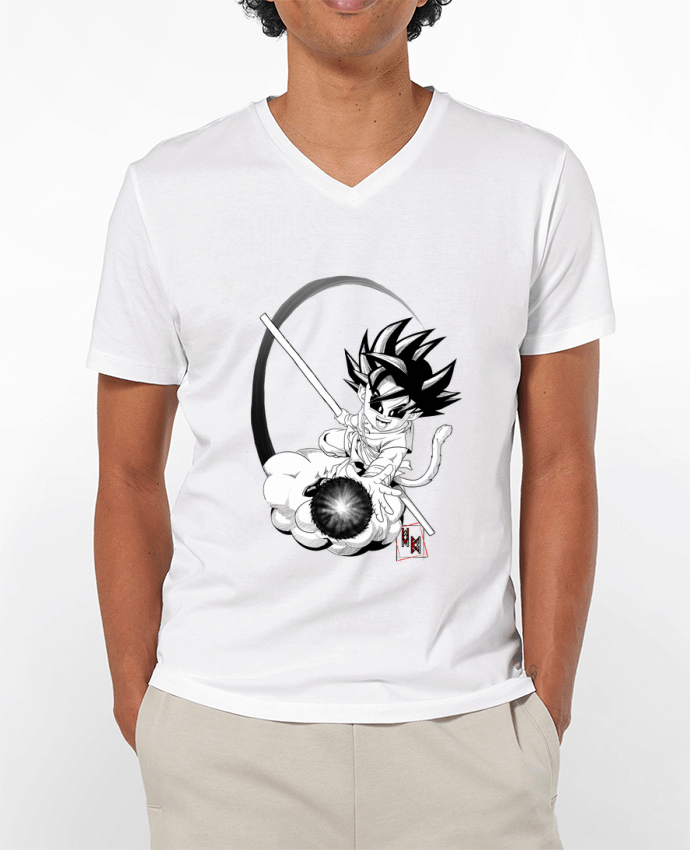 T-shirt homme Goku Dark par Viko Tattoo