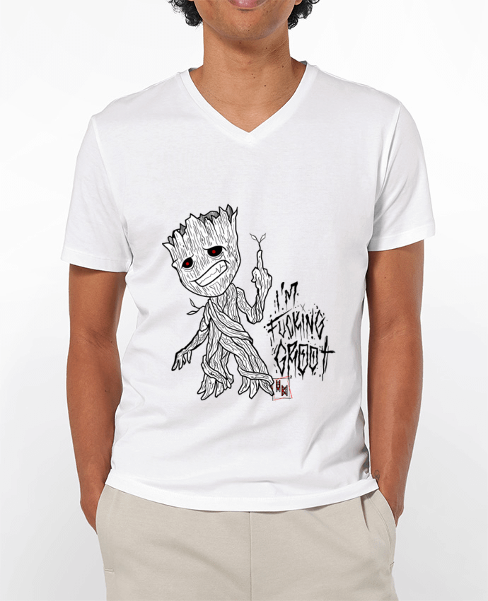 T-shirt homme Fucking groot par Viko Tattoo