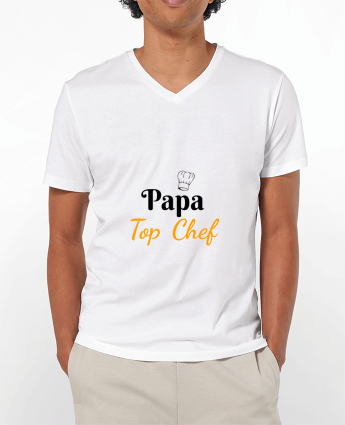 T-shirt homme Papa Top Chef par Seb337413