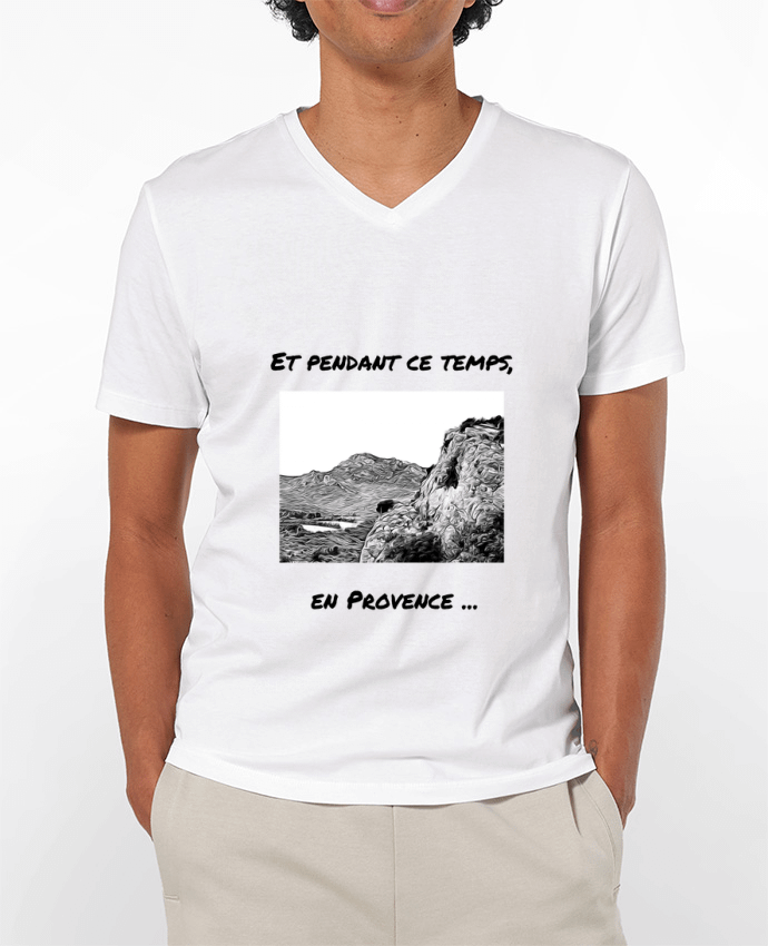 T-shirt homme Et pendant ce temps en Provence - Les Alpilles par Seb337413