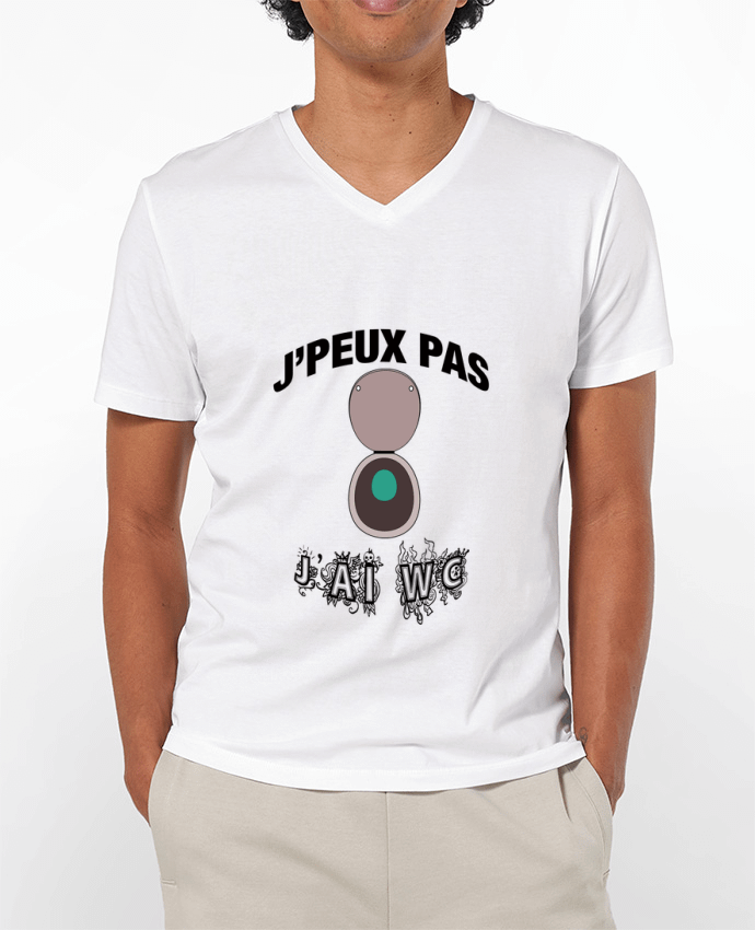 T-shirt homme J'PEUX PAS J'AI WC par By Myrakolis