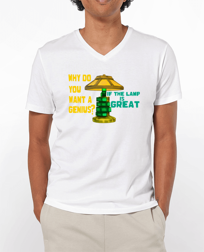 T-shirt homme THE LAMP par Santiaguen