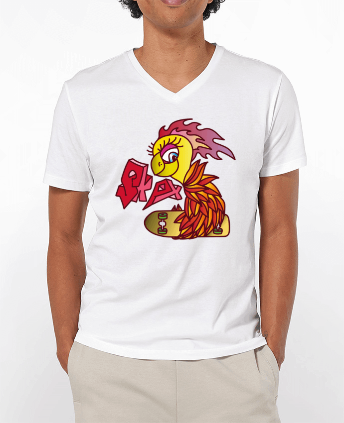T-shirt homme SKATING PHOENIX par Santiaguen
