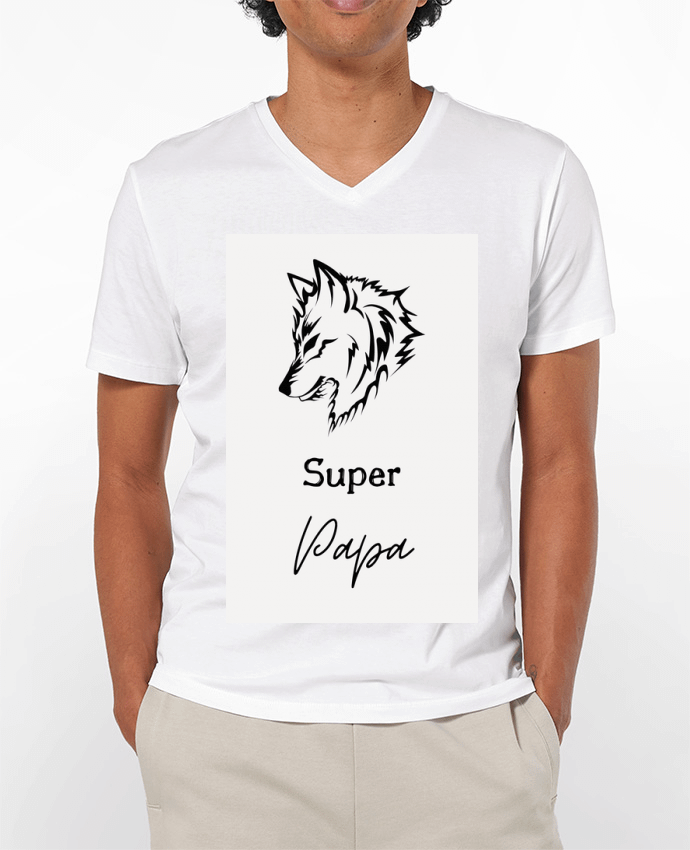 T-shirt homme Super Papa par Liveane