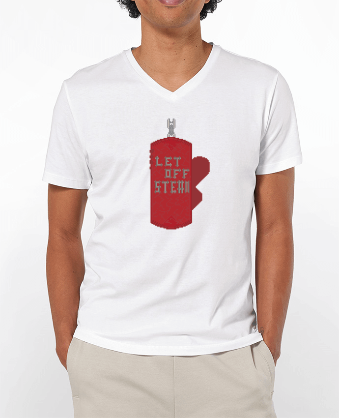 T-shirt homme LET OFF STEAM par Santiaguen
