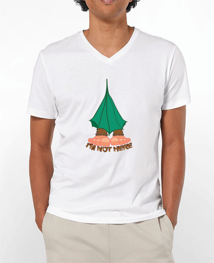 T-shirt homme I M NOT HERE par Santiaguen