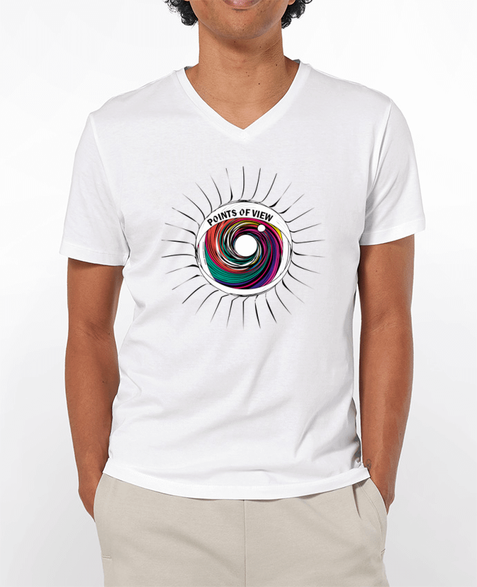T-shirt homme POINTS OF VIEW par Santiaguen