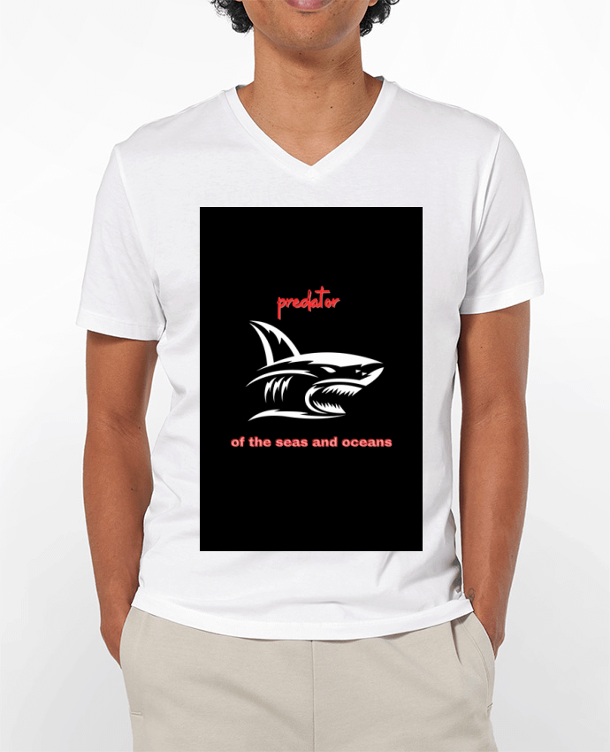 T-shirt homme PREDATEUR MARIN par 5M