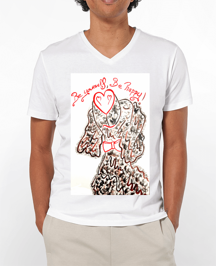T-shirt homme Popdog Art Teckel : fier et adorable  ! par Doudoueditions