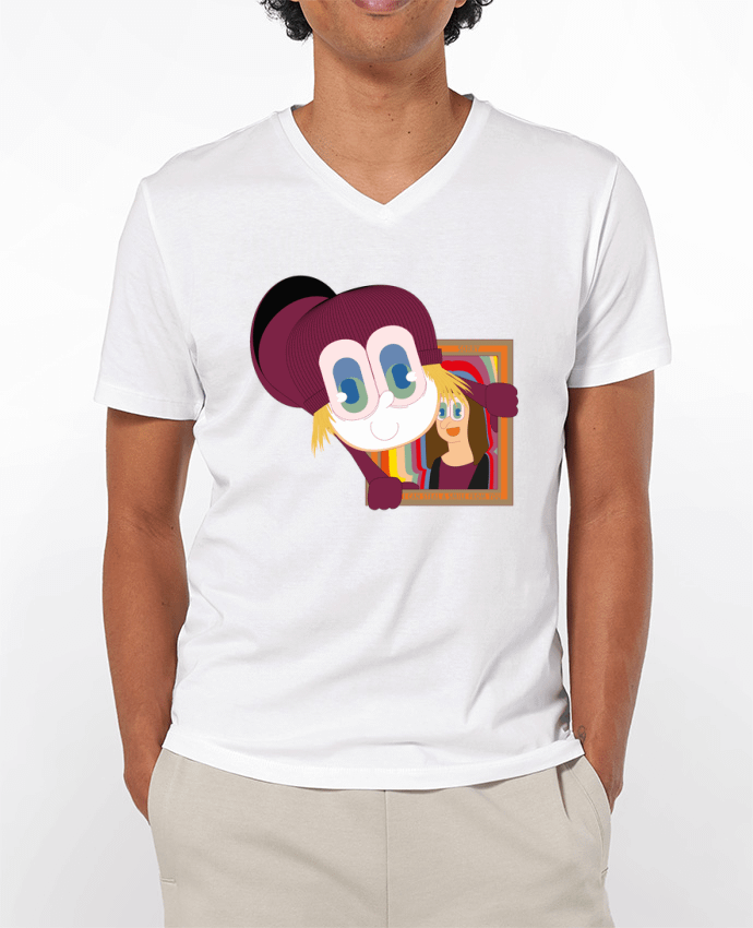 T-shirt homme SMILE THIEF par Santiaguen