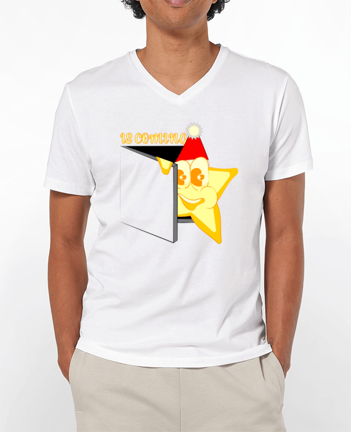 T-shirt homme IS COMING par Santiaguen
