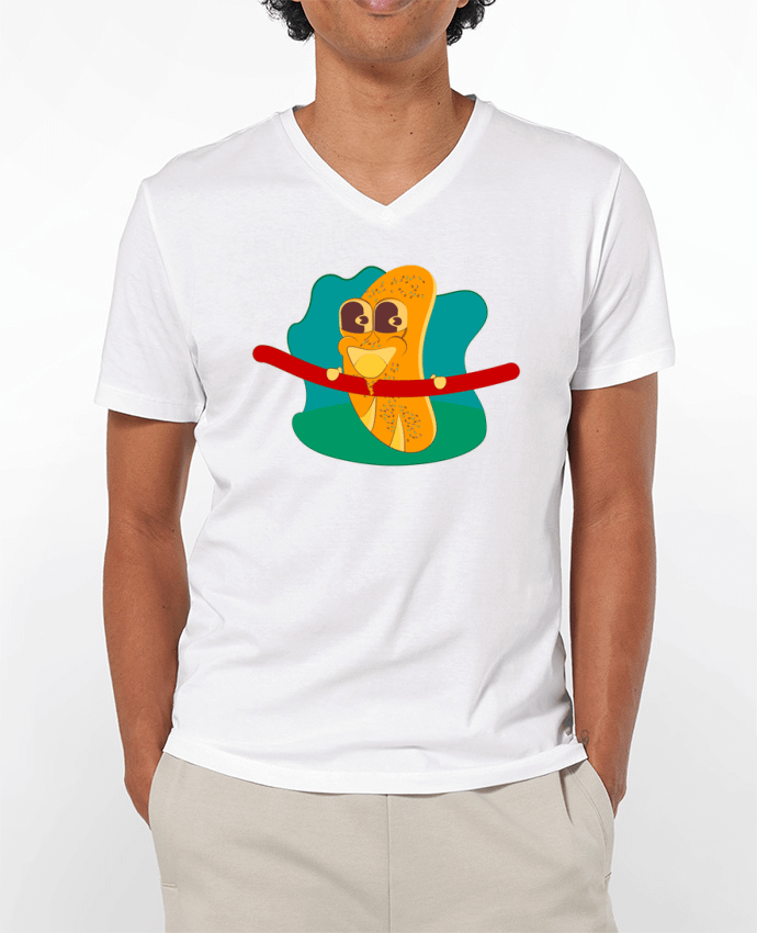 T-shirt homme BREAD par Santiaguen