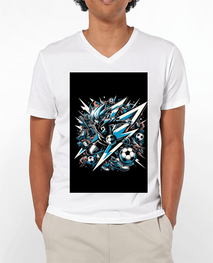 T-shirt homme futbol art par Gala