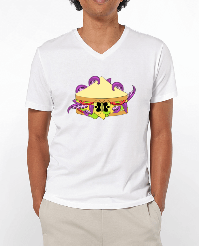 T-shirt homme TENTACULAR BITE par Santiaguen