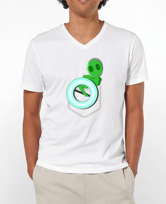 T-shirt homme LIGHT IN POCKET par Santiaguen