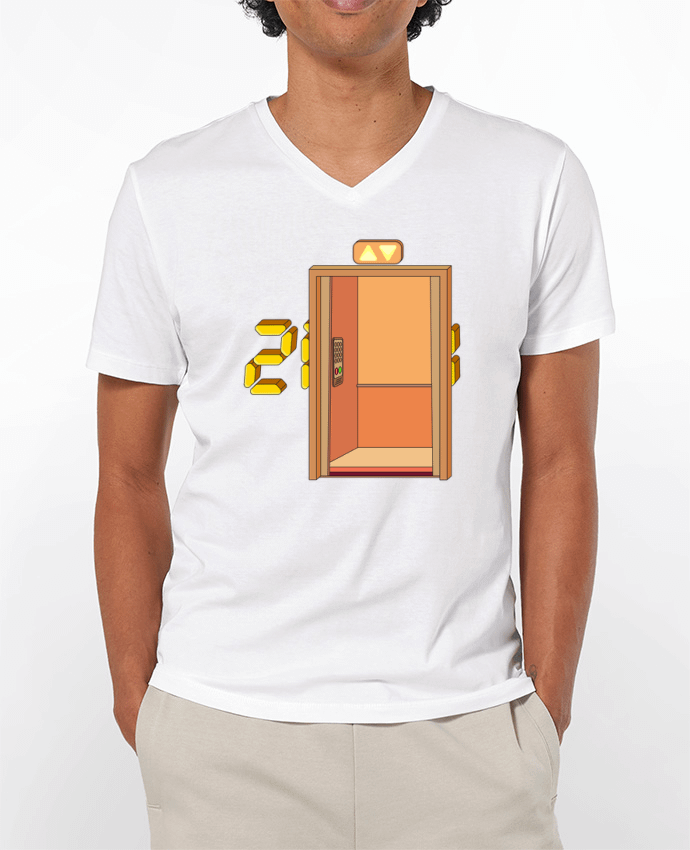 T-shirt homme HERE I GET ON par Santiaguen