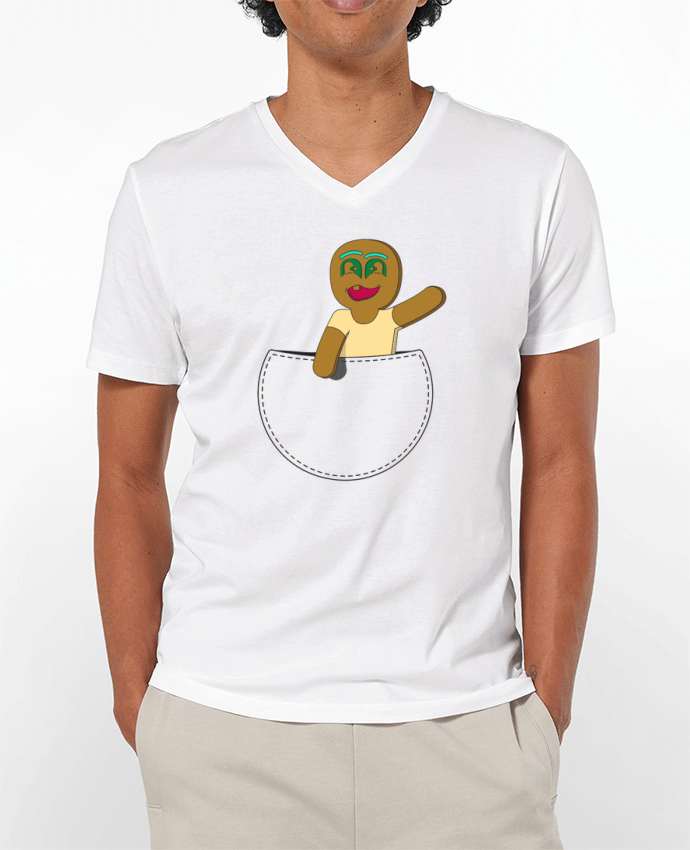 T-shirt homme COOKIE IN POCKET par Santiaguen