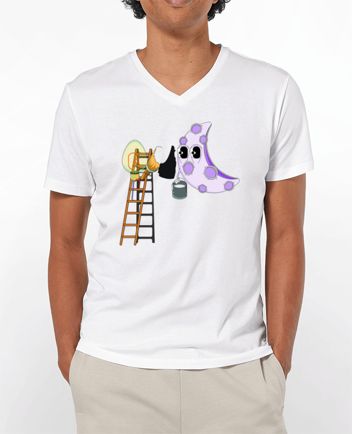 T-shirt homme ON THE MOON par Santiaguen