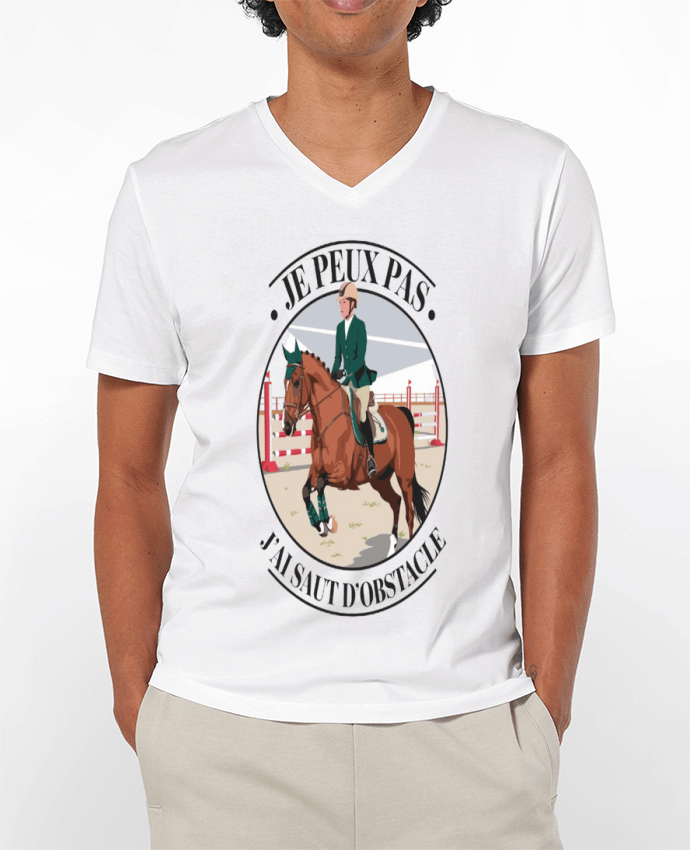 T-shirt homme je peux pas j'ai saut d'obstacle par bwilfy