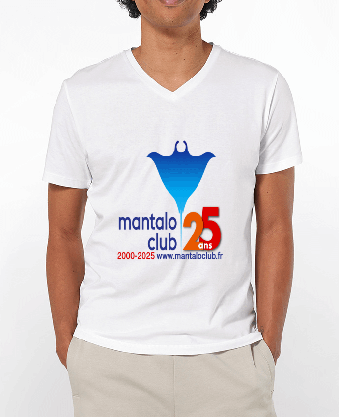 T-shirt homme Logo 25 ans par Mantalo Club 