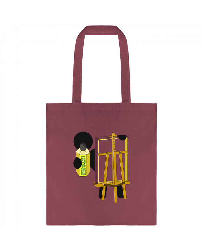 Tote-bag LET'S SEE par Santiaguen