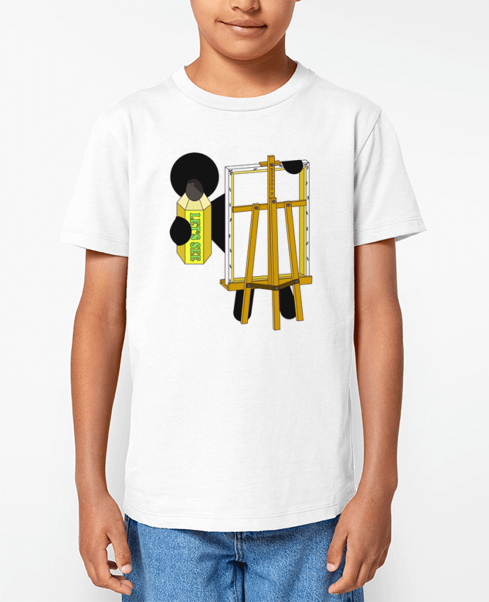 T-shirt Enfant LET'S SEE Par Santiaguen