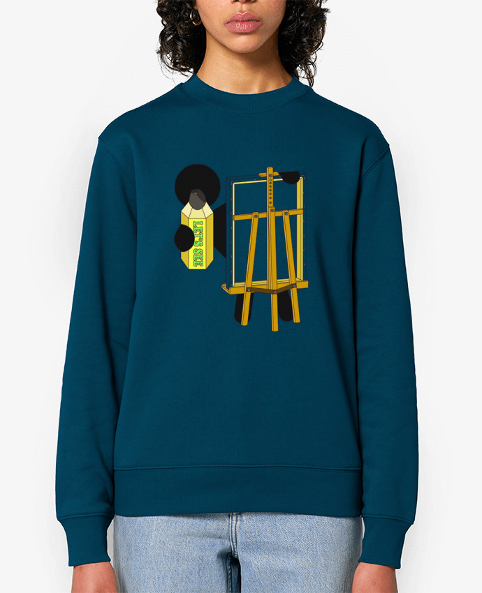 Sweat-shirt LET'S SEE Par Santiaguen