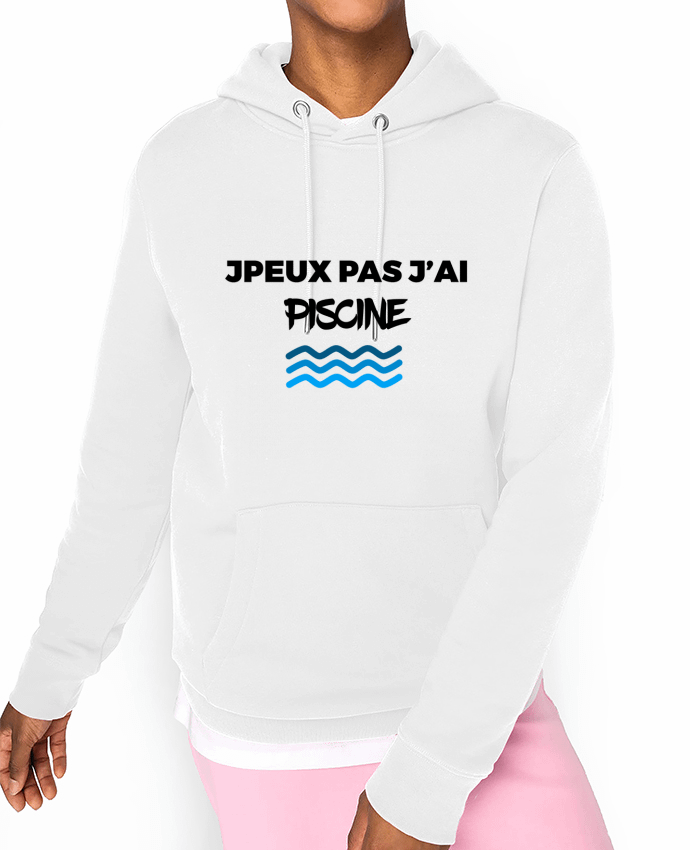 Hoodie Je peux pas j\'ai piscine Par tunetoo