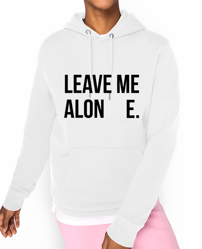 Hoodie Leave me alone. Par tunetoo