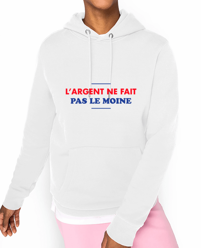 Hoodie L'argent ne fait pas le moine Par tunetoo